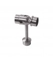 Support orientable de main courante Ø42,4mm INOX316