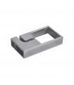 Anneaux de serrage pour tube carré 40x40mm en INOX 316 