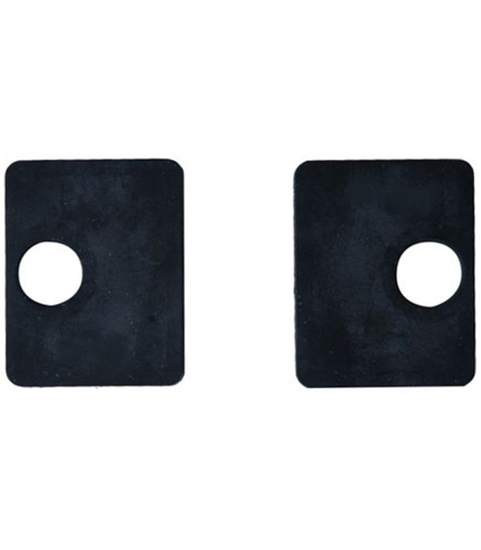 Jeu de 2 caoutchouc pour pinces carrées 55mm à verre  epr 12,76mm