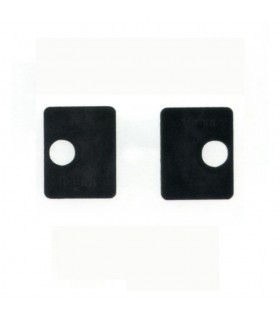 Jeu de 2 caoutchouc pour pinces carrées 45mm à verre  epr 8,76mm