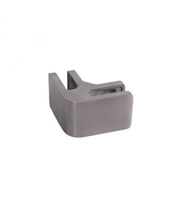 Pince à verre d'angle en INOX 316 pour verres de 8,76 à 12,76mm