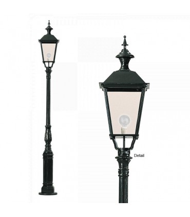 Lampadaire DRESDEN sur poteau 2,90m