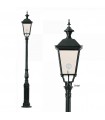 Lampadaire DRESDEN sur poteau hauteur totale 290cm