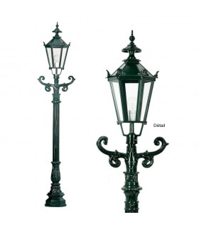 Lampadaire NUREMBERG poteau  H2,05m