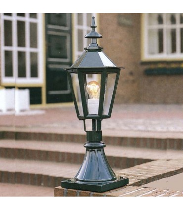 Luminaire hexagonal sur pied 84cm