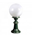 Luminaire extérieur boule sur pied 55cm