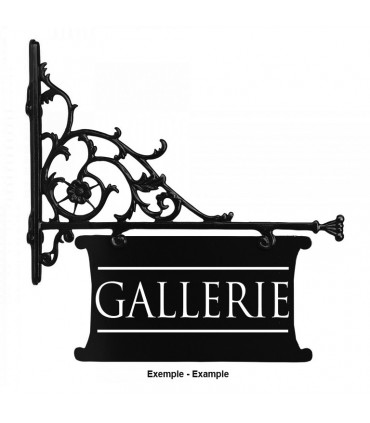 Enseigne en drapeau pour commerce 87cm