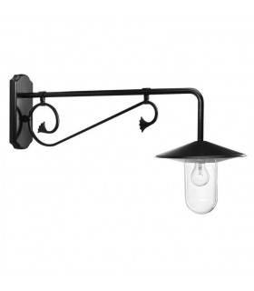 Luminaire LOUVRE en applique sous potence - 50cm