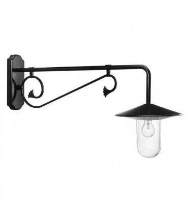 Luminaire LOUVRE en applique sous potence - 50cm