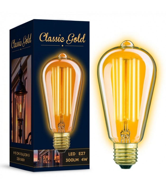 Ampoule Edison E27 4watt.  300lumen label A+