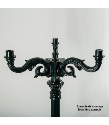 Potence - Réhausse multibras pour 3 luminaires...