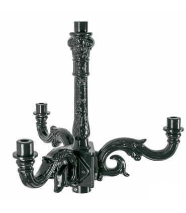 Potence - Réhausse multibras pour 4 luminaires