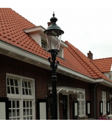 Poteau H5 en aluminium pour luminaire - 220cm