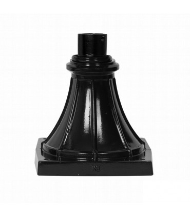 Pied MADRID en aluminium pour luminaire - 18cm