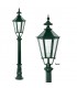 Lampadaire DE WAARD sur potelet 150cm 