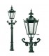 Lampadaire DE BEETS sur potelet 175cm 