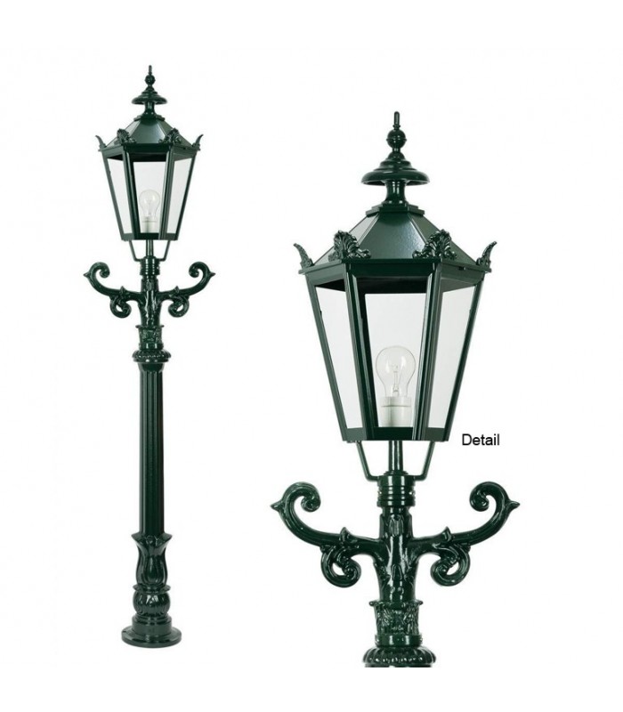 Lampadaire DE BEETS sur potelet 175cm