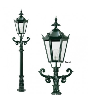 Lampadaire DE BEETS sur potelet 175cm 