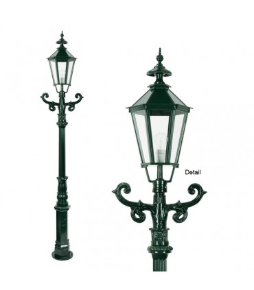 Lampadaire DE KENNEMER 1 point lumineux sur poteau 225cm 
