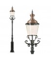 Lampadaire DUSSELDORF, 1 point lumineux, sur poteau 325cm