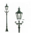 Lampadaire HANOVRE 1 point lumineux sur poteau 264cm