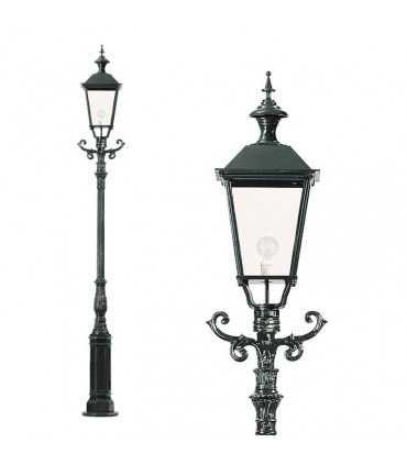 Lampadaire VIENNE 1 point lumineux sur poteau 325cm