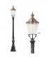 Lampadaire OBERHAUSEN, 1 point lumineux, sur poteau 225cm