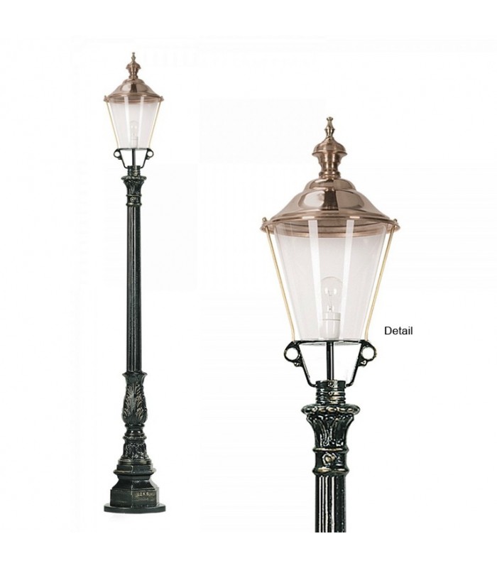 Luminaire OBERHAUSEN, 1 point lumineux, sur poteau 225cm