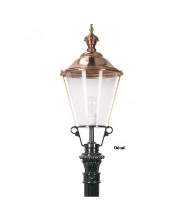 Lampadaire OBERHAUSEN, 1 point lumineux, sur poteau 225cm