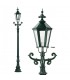 Lampadaire SIEGBOURG 1 point lumineux sur poteau 241cm
