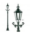 Lampadaire SIEGBOURG 1 point lumineux monté sur poteau 241cm