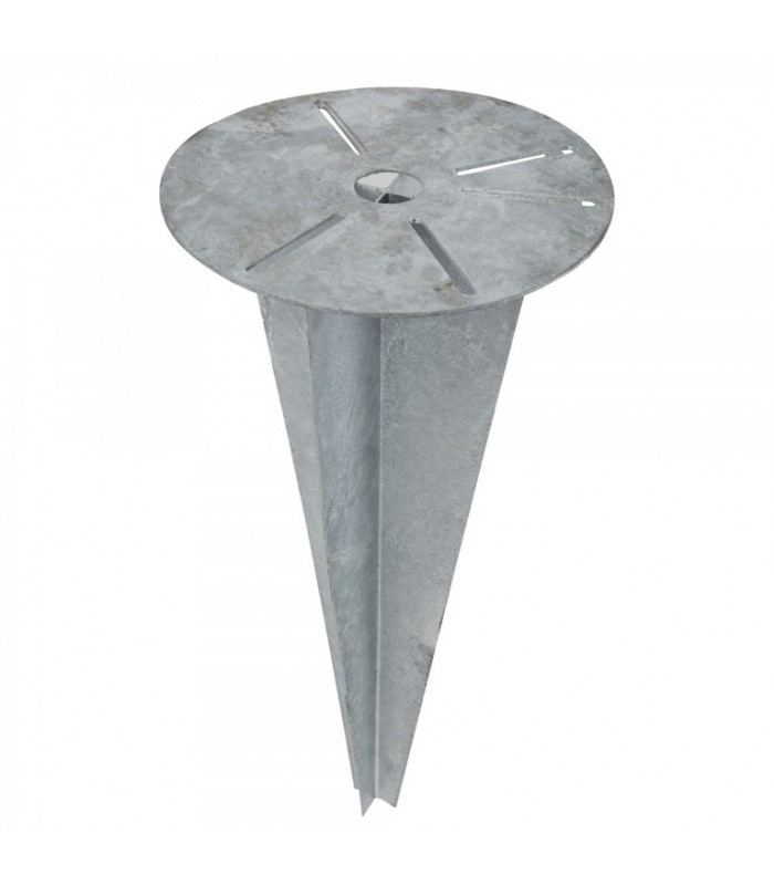 Clé d'ancrage coupe-vent diametre 260mm pour fixation de luminaires.