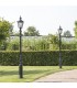 Lampadaire MAGDENBOURG 1 point lumineux sur poteau 264cm