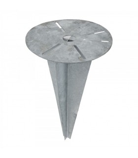 Clé d'ancrage coupe-vent diametre 300mm pour fixation de luminaires