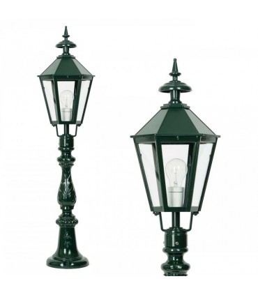 Luminaire de jardin OXFORD 143 hexagonal sur potelet 100cm