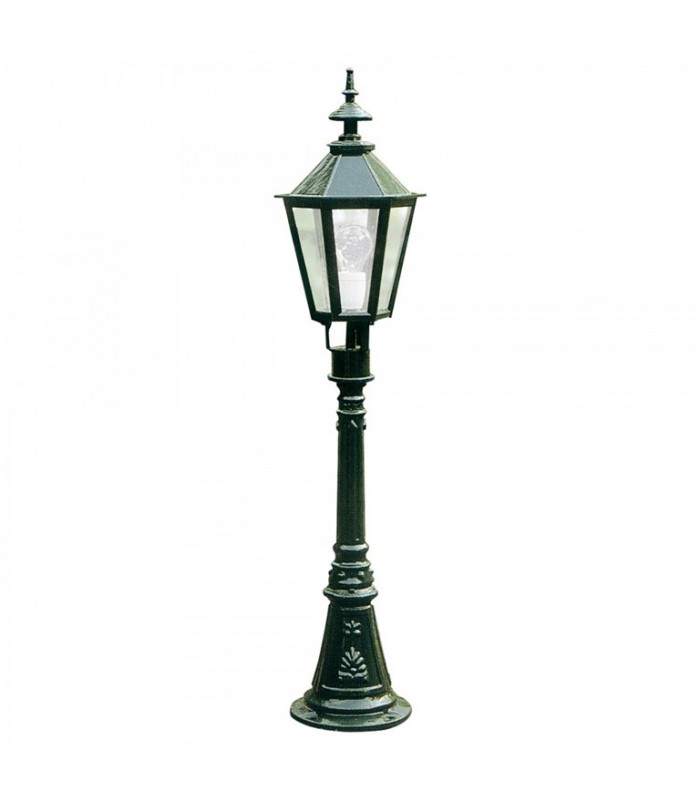 Luminaire de jardin OXFORD 17 hexagonal sur potelet 107cm