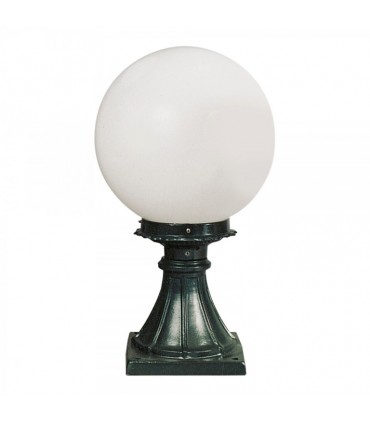 Luminaire globe R224 sur potelet 55cm
