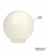 Bol de rechange opaque ø25cm pour luminaire globe 