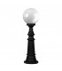 Luminaire globe R226 sur potelet 65cm.