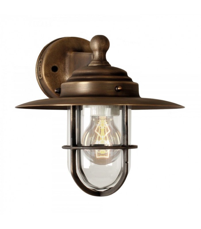 Applique murale LABENNE cuivre et bronze hauteur 23cm