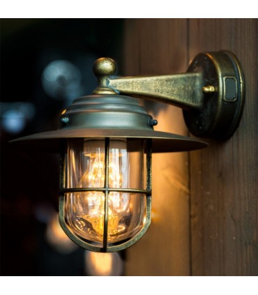 Applique murale LABENNE cuivre-bronze - H23cm