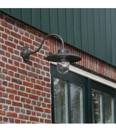 Luminaire mural LANDES cuivre/bronze - H25cm