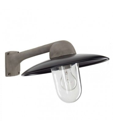 Applique murale FABRIQUE en aluminium et cuivre 24cm.