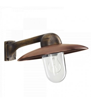 Applique murale FABRIQUE en bronze et cuivre 24cm