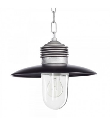 Suspension à chaine AMPERE en aluminium et cuivre 30cm