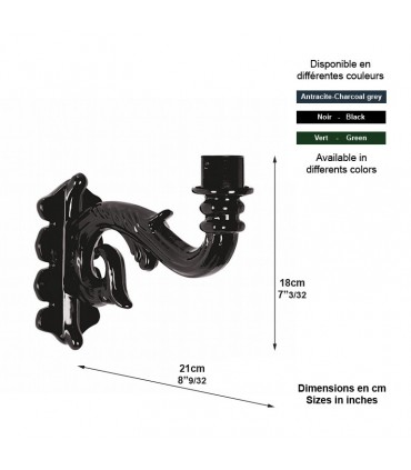 Console HOORN pour luminaire - 18cm