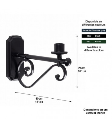 Console BERGEN pour luminaire - lgr 40cm