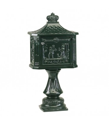 Boite aux lettres B2D sur potelet 78cm