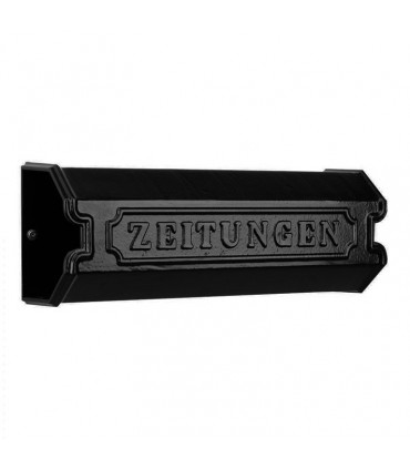 Porte rouleau de journal ZEITUNGEN mural 11cm