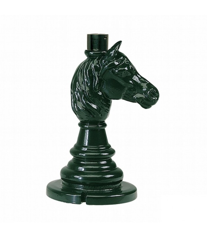 Pied en forme de tête de cheval pour luminaire - 35cm